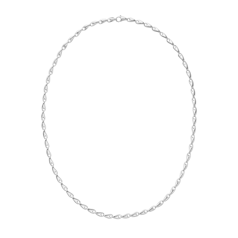 Reflect Slim Necklace 652B Silver 55 cm