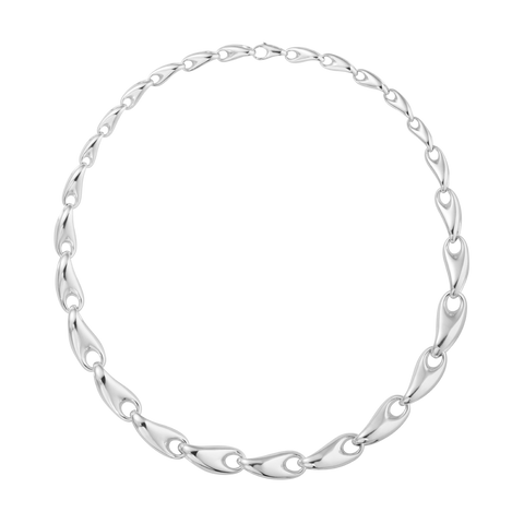 Reflect Graduated Necklace 652D Silver