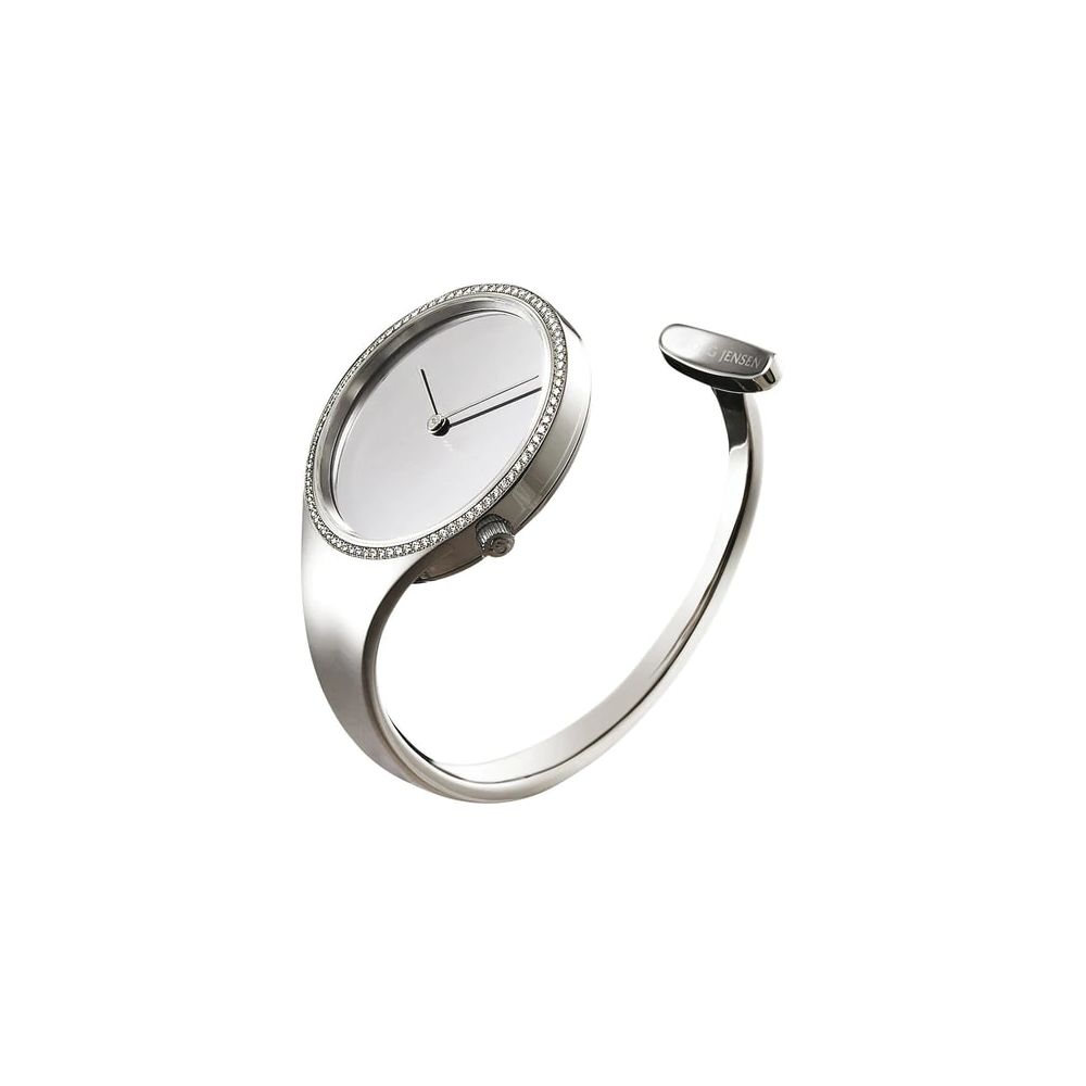 Georg Jensen VIVIANNA - VB326 Mirror  Dial, stainless steel, 34mm, S, 4ct diamonds