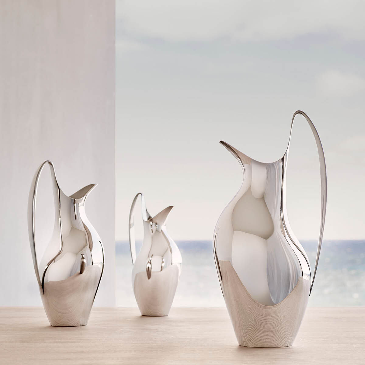 Georg Jensen Henning Koppel Pitcher Stainless Steel Mirror 1.2L