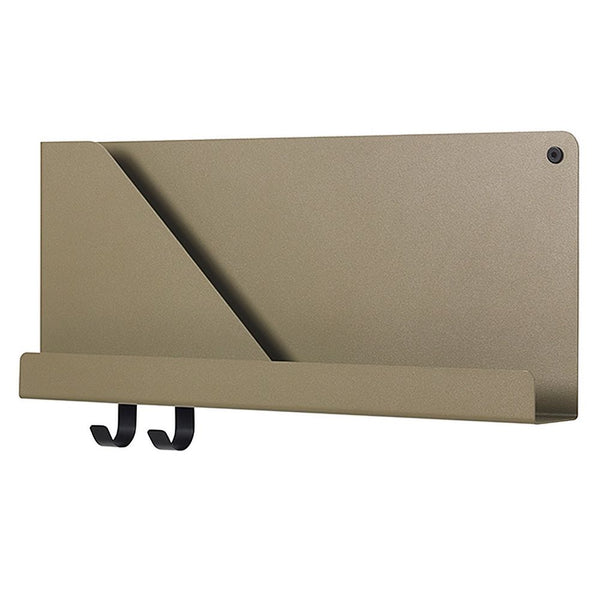 Muuto Folded Shelves Olive 51 cm