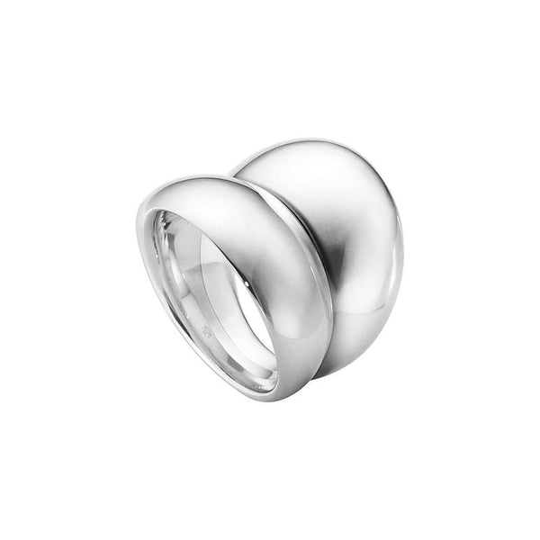Georg Jensen Curve Ring 501 Silver 56