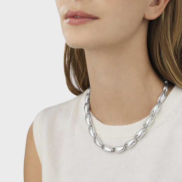 Reflect Graduated Necklace 652D Silver