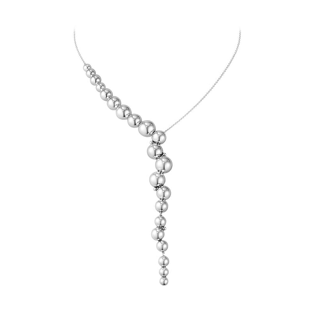 Georg Jensen Grape Necklace 551E Silver Oxidized