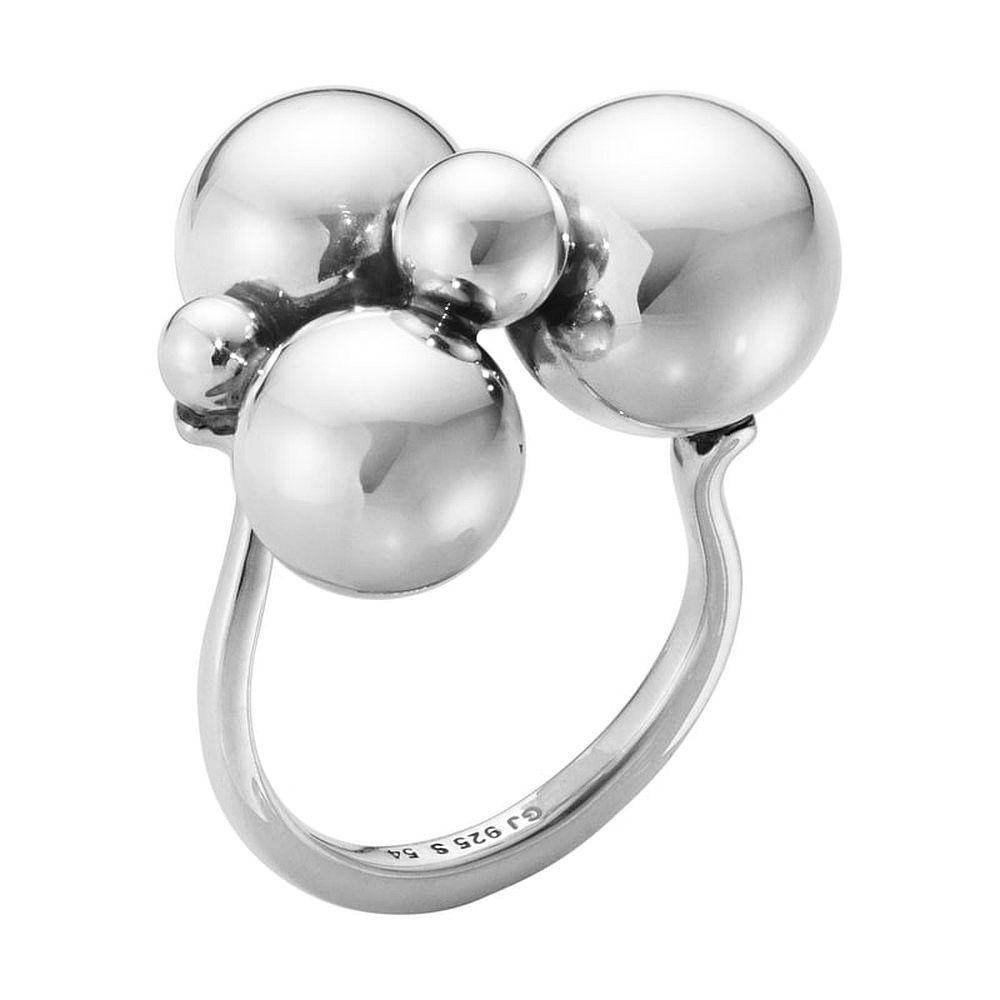 Georg Jensen Grape Ring 551L Silver 56
