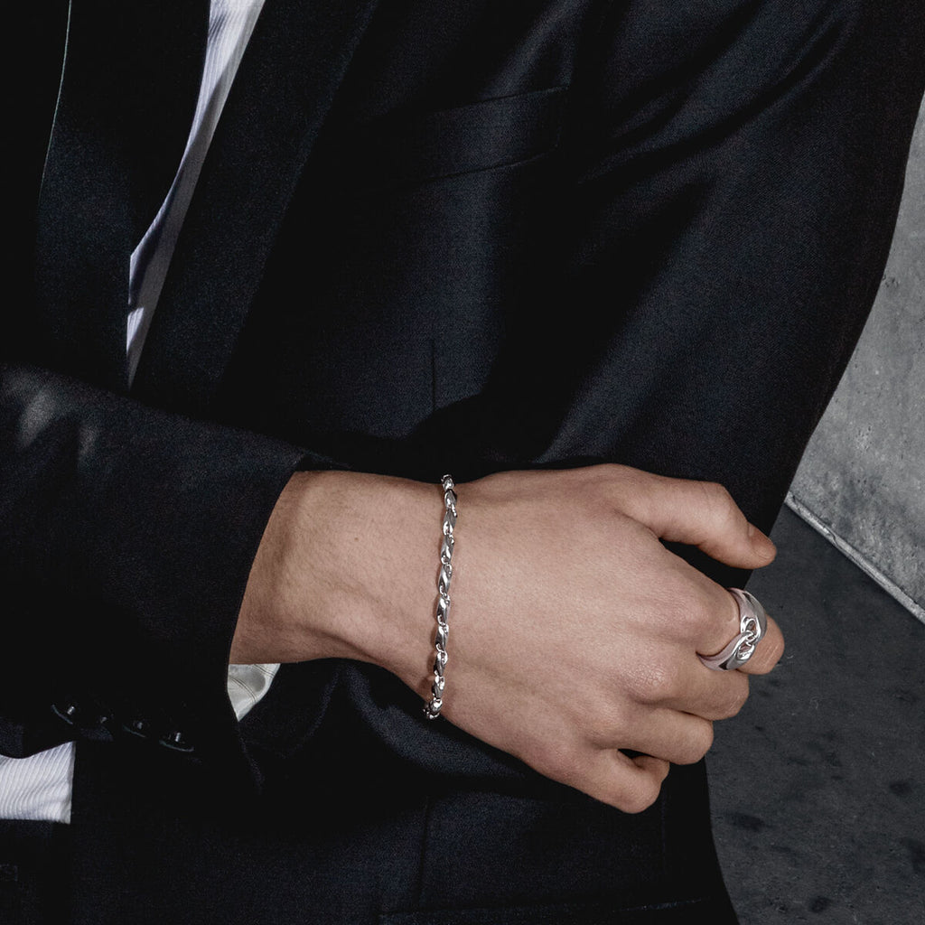 Reflect Slim Bracelet 652A Silver