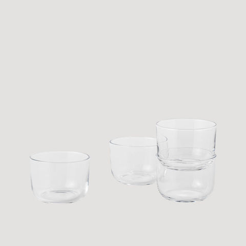 Muuto Corky Low Glasses Clear
