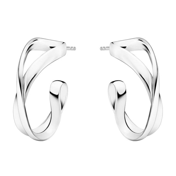 Georg Jensen Infinity Earrings 452A Silver