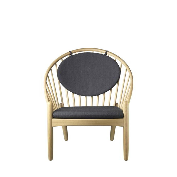FDB Mobler J166 Jorna Lounge Chair Oak/Dark Gray cover