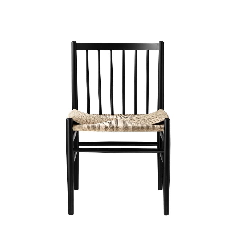 FDBモブラー J80 black natural FDB Mobler J80 Chair Oak/nature available online at TORP Inc.