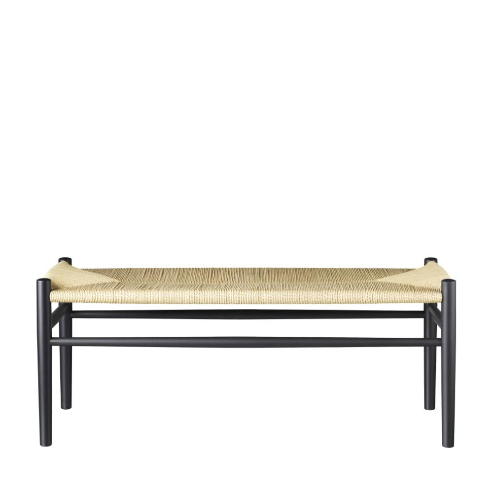 FDB Mobler J83B Bench Black/nature 