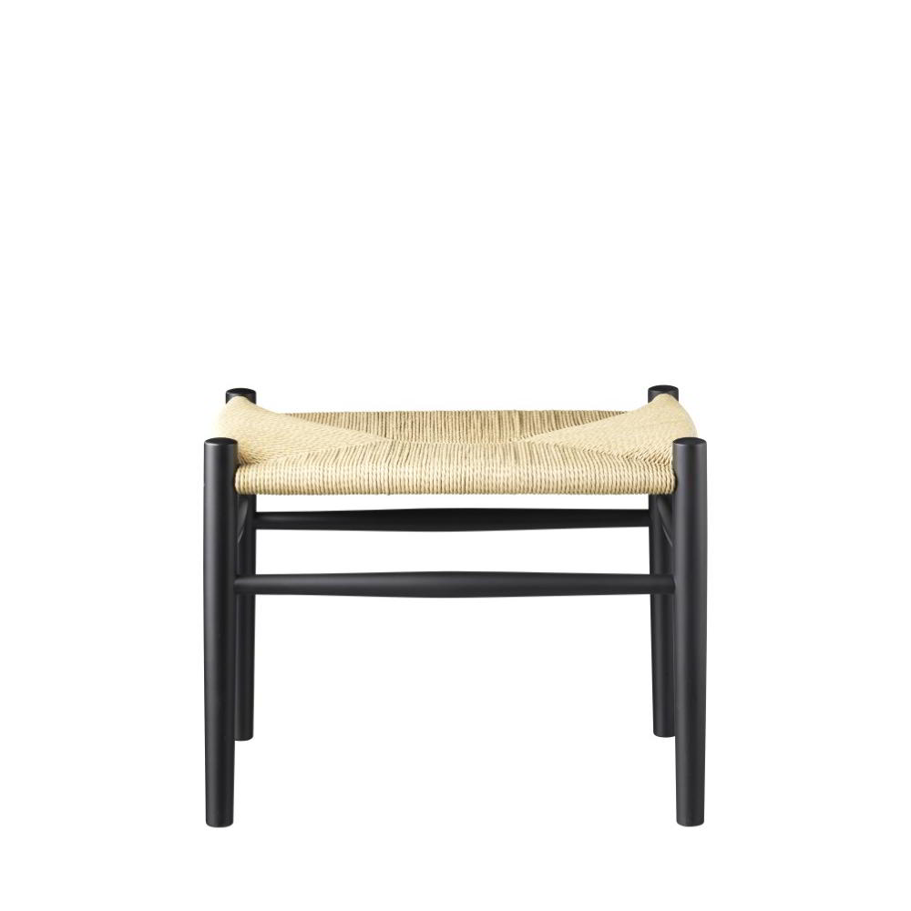 FDB Mobler J83 Stool Black/nature