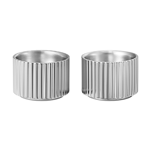 Georg Jensen Bernadotte Egg Cup Set in Design Inspired By Sigvard Bernadotte