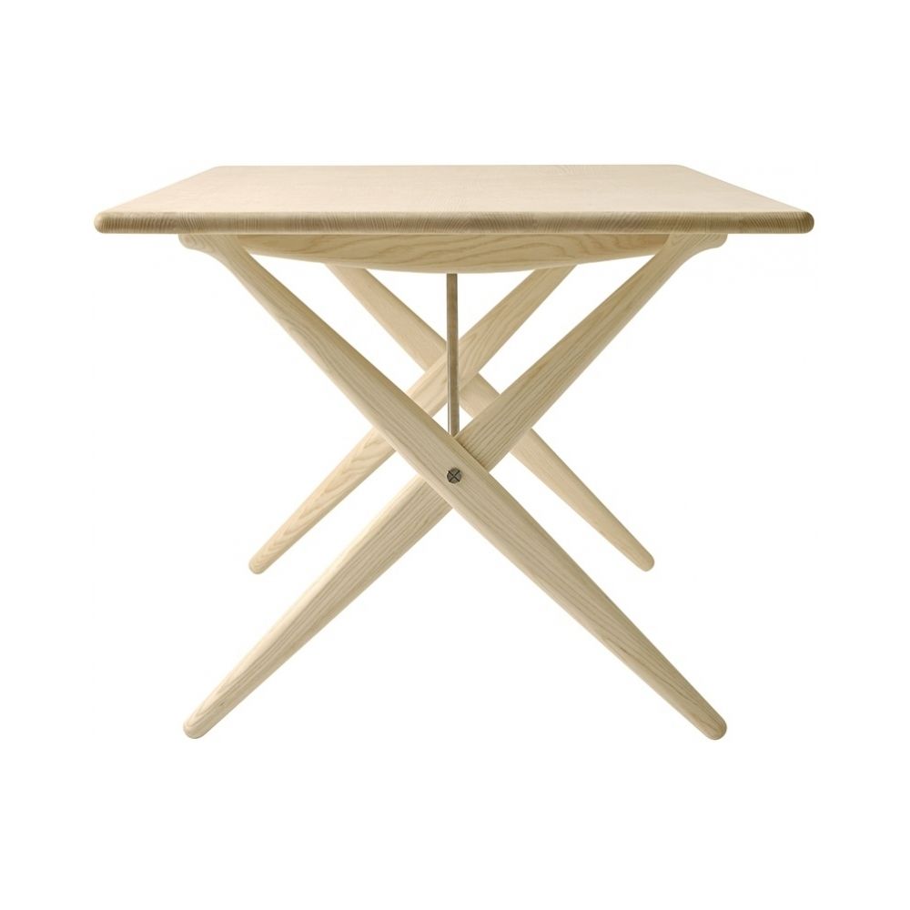 PP Mobler pp84 Cross Legged Table Black Lacquer