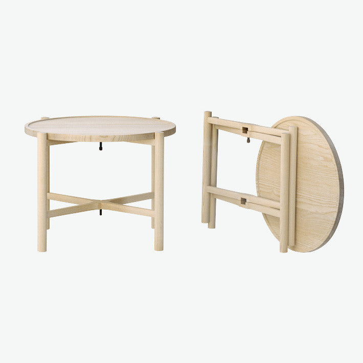 Buy PP Mobler pp35 Tray Table Soap Treated Oak 54 cm at TORP Inc.