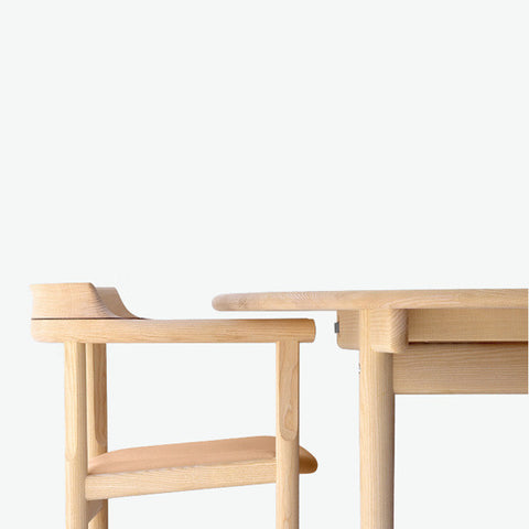 PP Mobler pp52 Classic Wooden Chair Soap Treated Oak